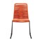 Armen Living Shasta Outdoor Metal and Tangerine Rope Stackable Dining Chair, PK2 LCSHSITNG - alternate 5
